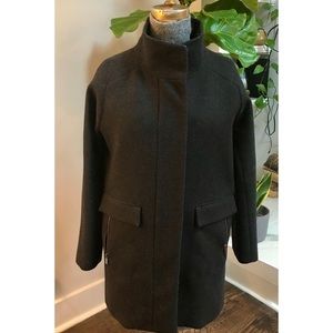 MANGO Wool Coat: Size S